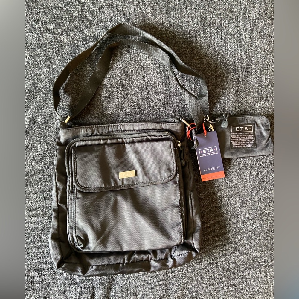 ETA Black Philly Large Crossbody